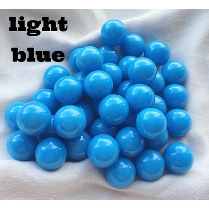 CHOOSE YOUR OWN - 25 Colourful 14mm Glass Marbles - Any Selection That You Want!