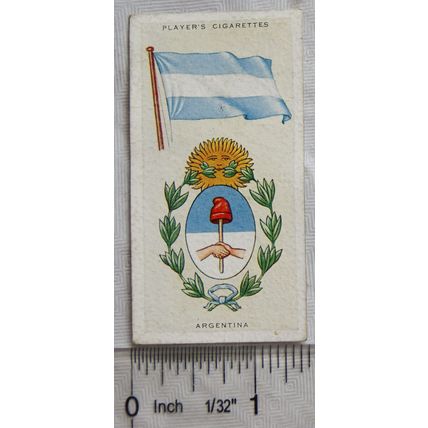 1936 Players National Flags & Arms No. 2 Argentina