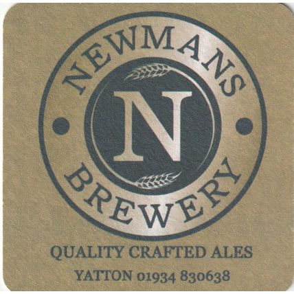 BEER MAT - NEWMANS BREWERY (WALES) - QUALITY CRAFTED - (Cat No 004) - (2006)