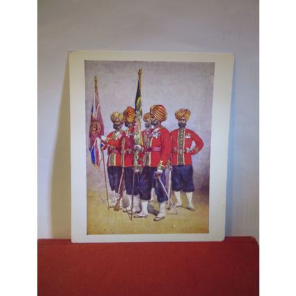 15th LUDHIANA SIKHS, by A C Lovett postcard National Army Museum =