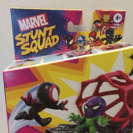 NEW Marvel Stunt Squad Miles Morales vs Prowler Play Set