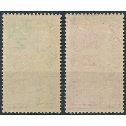 Health Stamps - New Zealand 1947 - NM H - SG 690/1