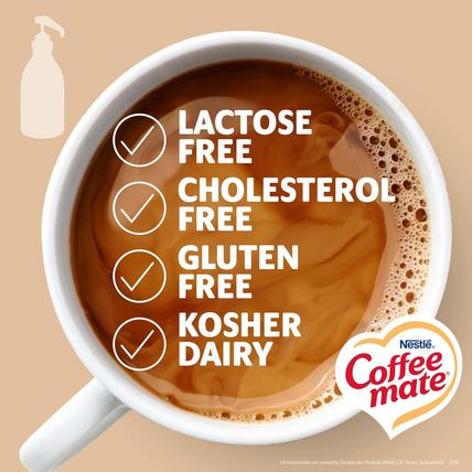 Nestle Coffee Mate Coffee Creamer, Sweetened Original, Concentrated Liquid Pump