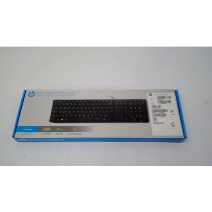 New HP 320K Desktop Wired USB Keyboard US - BLACK 9SR37AA#ABA 9SR37UT#ABA