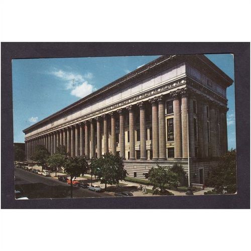 AMERICA POSTCARD NEW YORK STATE EDUCATION BUILDING NICE COLOURED PICTURE - USED