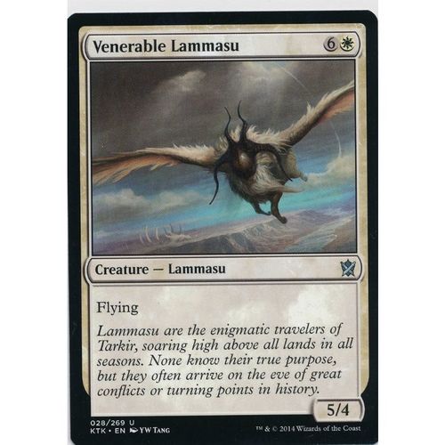 Magic the Gathering MTG Khans of Tarkir 028/269 Venerable Lammasu