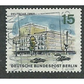 BERLIN -1965 15pf 'NEW BERLIN - OPERA HOUSE' FINE USED (EBID49-586)