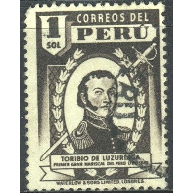 Peru 1938 - SG699 - 1s - "Toribio de Luzuriaga"- used