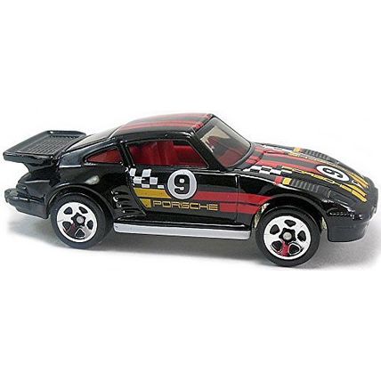 Hot Wheels - Porsche 930: Retro Style #DNF31 (2016) *Black / Target Exclusive*