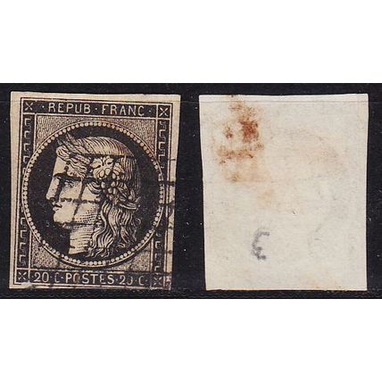 FRANKREICH FRANCE [1849] MiNr 0003 y ( O/used ) [01]