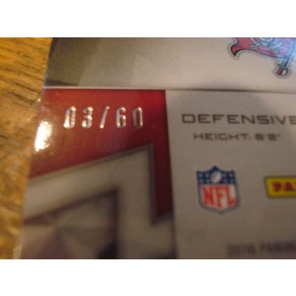 2016 Panini Spectra, Neon Blue, WARREN SAPP, SP Numbered 3/60