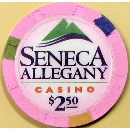 Seneca Allegany. $2.50 Casino Chip. Salamanca, NY. Z63.