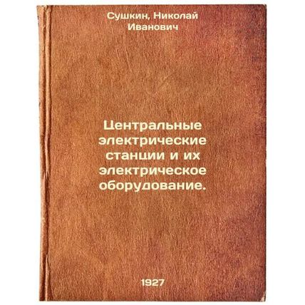 Tsentral'nye elektricheskie stantsii i ikh elektricheskoe oborudovanie. In Ru...