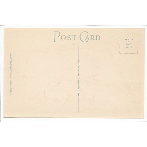 Rough Sea Cleveleys Postcard Lancashire CL14
