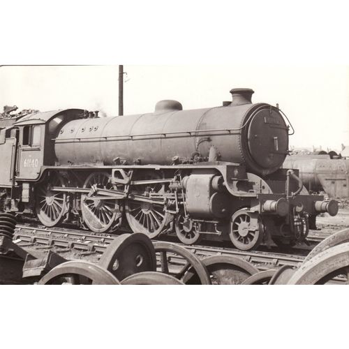 Railway Photo LNER B1 61140 Cowlairs Works 1966 Thompson 4-6-0 Loco