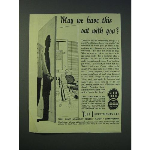 1942 Tube Investments Ltd Ad - May we have this out with you?