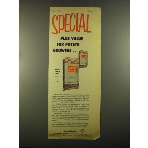 1955 International Minerals & Chemical fertilizers Ad