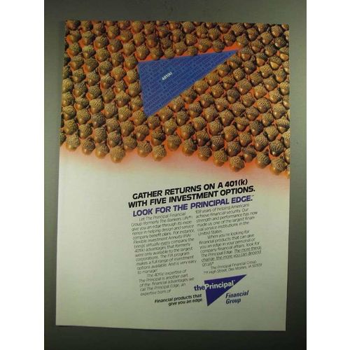 1987 The Principal Financial Ad - Gather Returns on a 401(k)