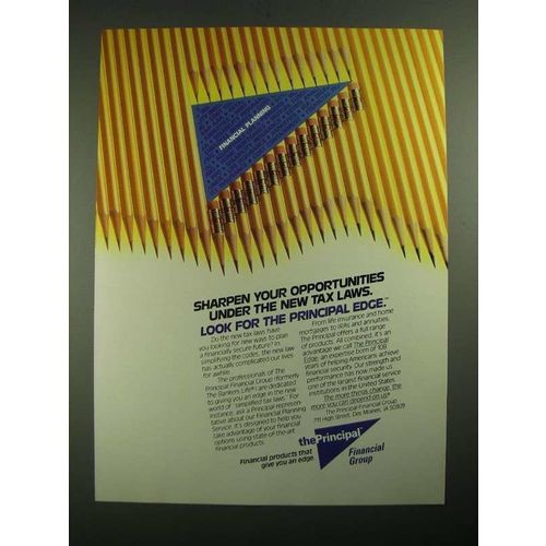 1987 The Principal Financial Ad - Sharpen Your Opportunities