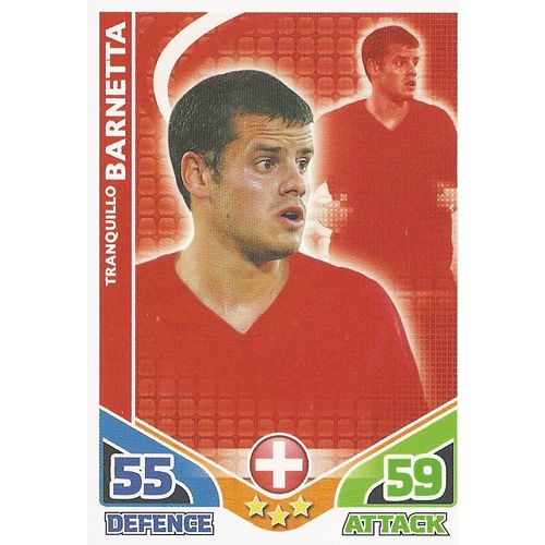 Match Attax - World Cup 2010: Switzerland - Midfielder, Barnetta