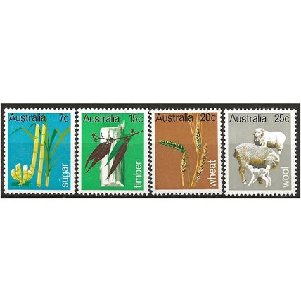 Australia 1969 Primary Industries Set SG440-443 Unmounted Mint . .. .