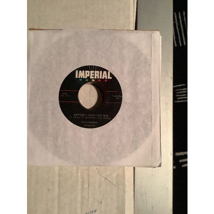 Fats Domino"Before I Grow Too Old./ Tell Me You Love Me...Imperial..45 RPM