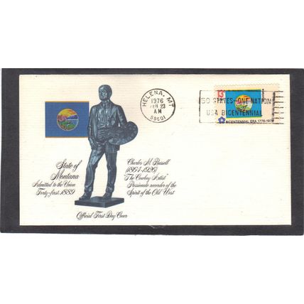 FDC Fleetwood 1673 13c Montana (Cachet-U/A) CV01188