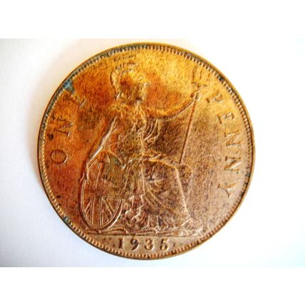 1935 Penny 1d 002 NICE