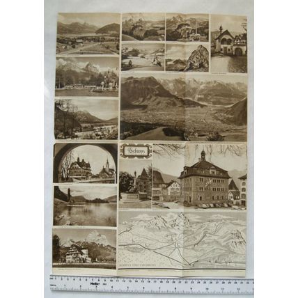 Vintage leaflet: Schwyz, Switzerland