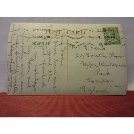 multiview, SOUTHPORT, LANCASHIRE used antique postcard RP 1912 pm =