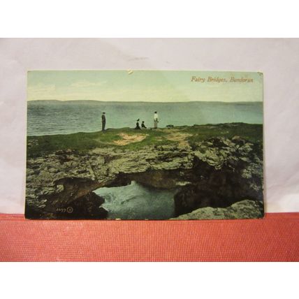 FAIRY BRIDGES, BUNDORAN, Co. DONEGAL, IRELAND unused antique postcard =