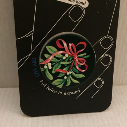 "NEW Popsockets Mistletoe Phone Grip Stand