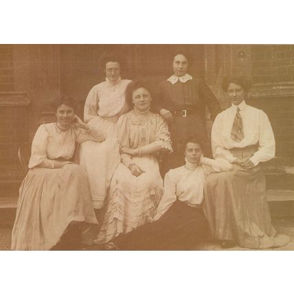 Homerton School College Cambridge Old Class Prefects Postcard