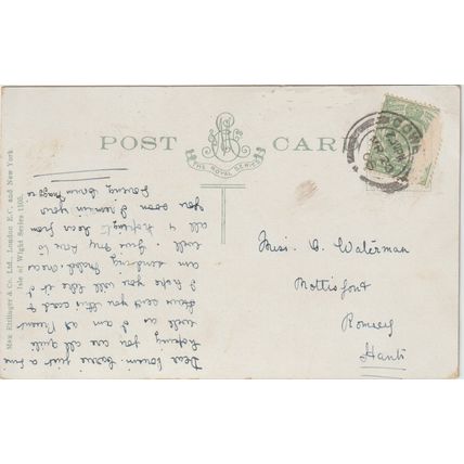 Pier & Promenade Cowes Isle Of Wight Postcard (QIOW0106)