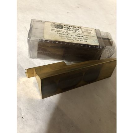 NEW LOT 2 DIVERSIFIED 31ZA-1631 LATHE HSS TOOLS/CHAMFERING 31ZA-1631-RGR,BN
