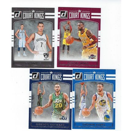 2016-17 DONRUSS 'court kings" subset lot