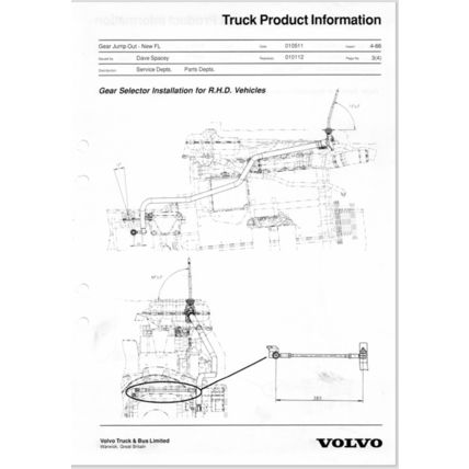 Volvo Trucks Power Transmission Product Information 1998 2003 PDF