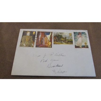 1968 GB Cover - British Paintings / Artists