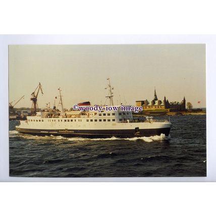 SIM0193 - Danish Ferry - Prinsesse Elisabeth , built 1964 - postcard