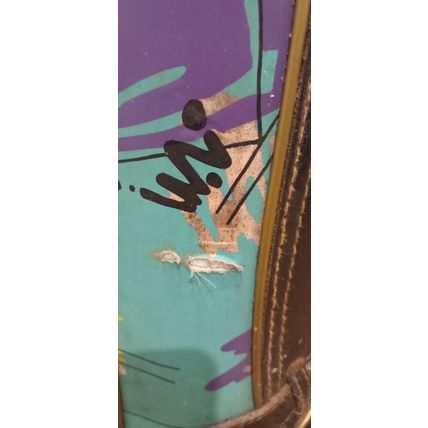 80s Vintage Design Regal Golf Bag Leather Trolley Cart Bag Retro [Please Read]