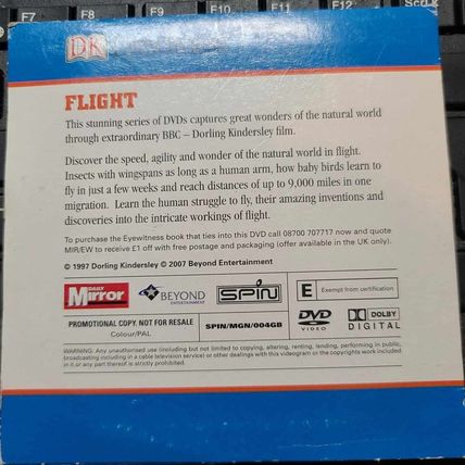 Flight DVD Promo The Sunday Mirror DK Eyewitness