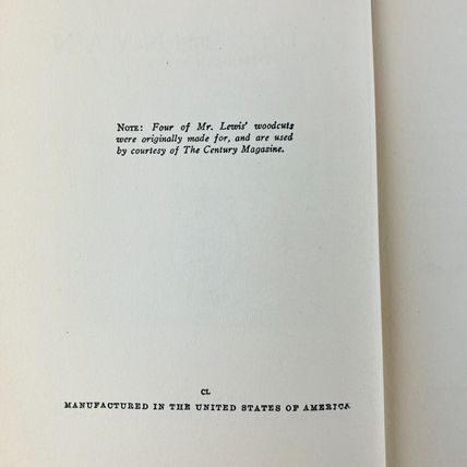 Paul Bunyan James Stevens Woodcuts - Allen Lewis 1925 Garden City Publishing 1st
