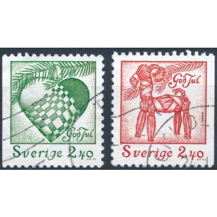 Christmas - Sweden 1993 - F H - MiNr 1799/800