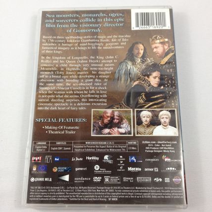 Tale of Tales - 2015 - Fantasy/Horror - Rated R - DVD - Used