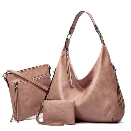 Women Handbags Purse Ladies Boho Shoulder Bag Crossbody Purses Pink