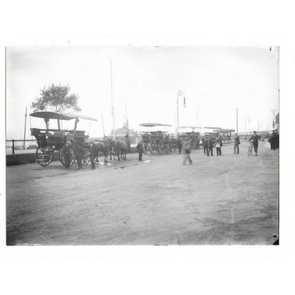 Southend On Sea, The Promenade, Horse And Cart, Repro Photo c1910.