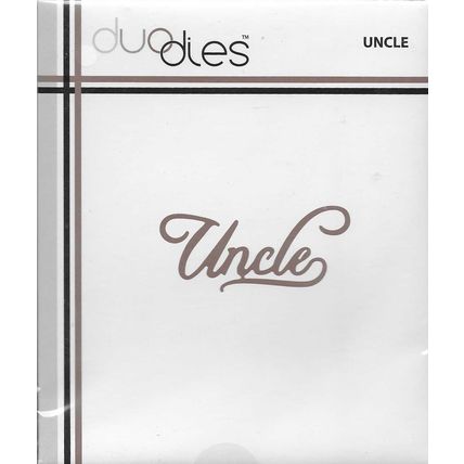 Duo Dies. Uncle Die. Die Cutting Cardmaking Scrapbooking Crafts