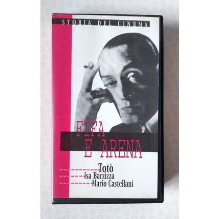 Totò - Fifa e Arena (1940s black & white Italian comedy film VHS tape) Barzizza