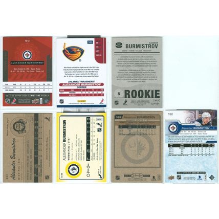 Alexander Burmistrov 8x: RC's, Inserts, Gold Script