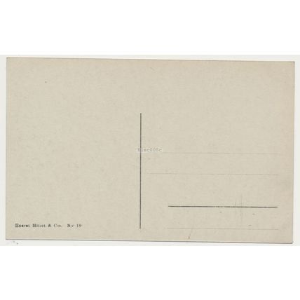 Norway Forest Thick Snow Ski tracks early 20th C. unused RPPC Mittet No. 18